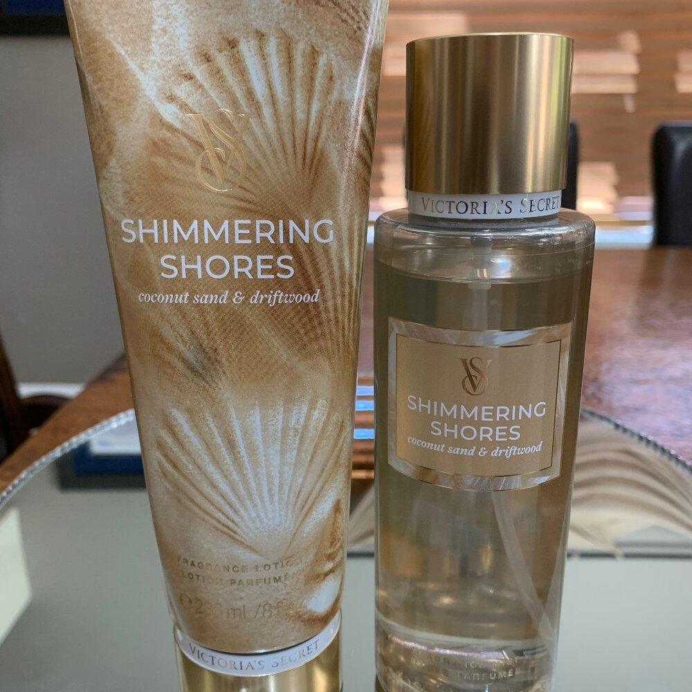 Brand New and Sealed Shimmering Shores 8 oz. Lotion & 8 oz. Fragrance Mist